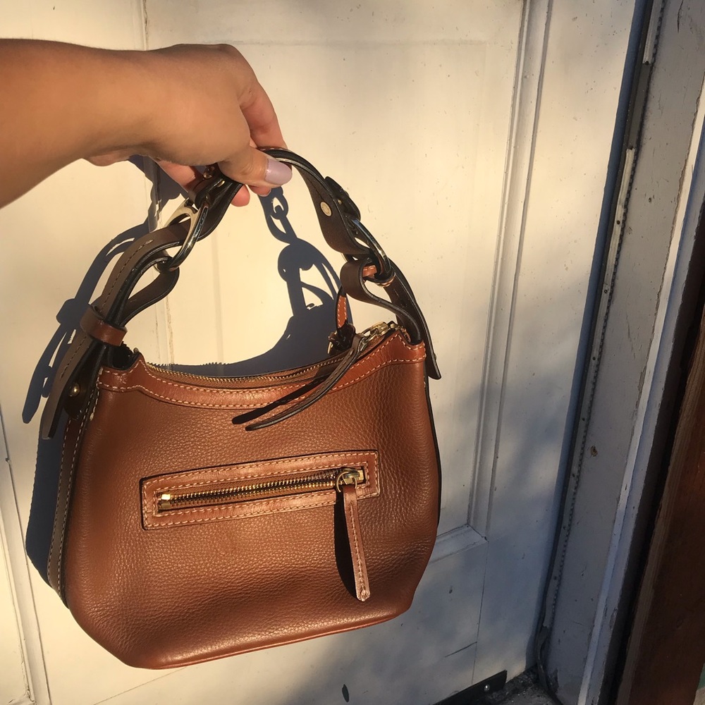 Tan Dooney and Bourke handbag